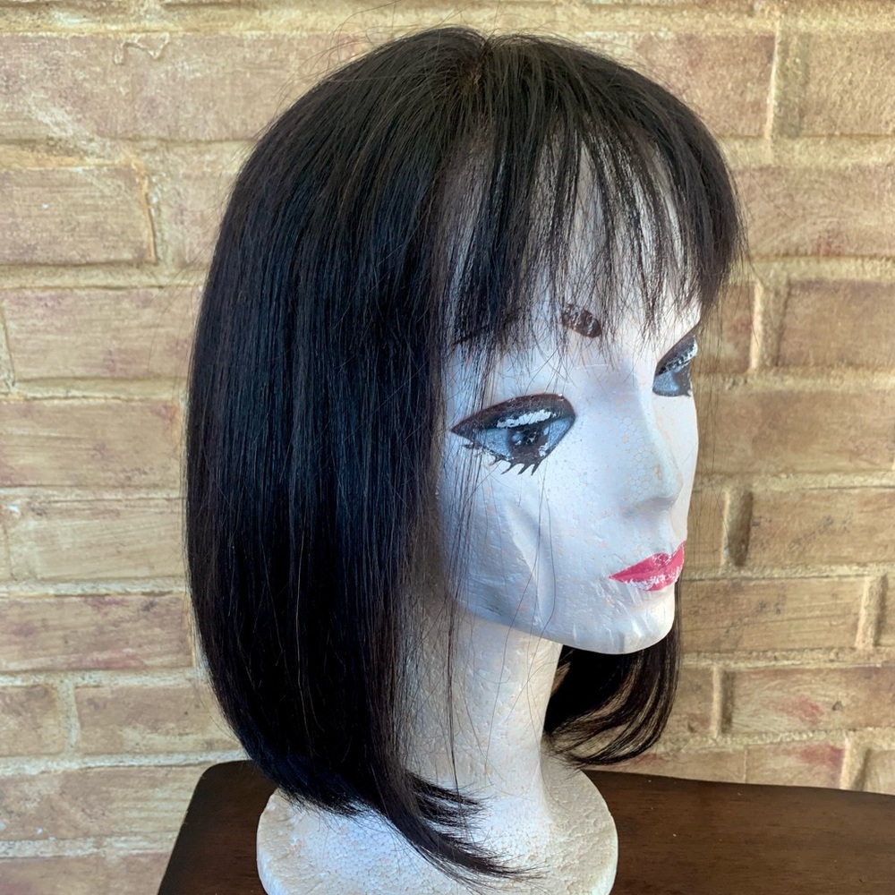 Darlene-Bob Wig With Bangs Fringe Glueless Invisible Lace Front Wig (MyFirstWig)